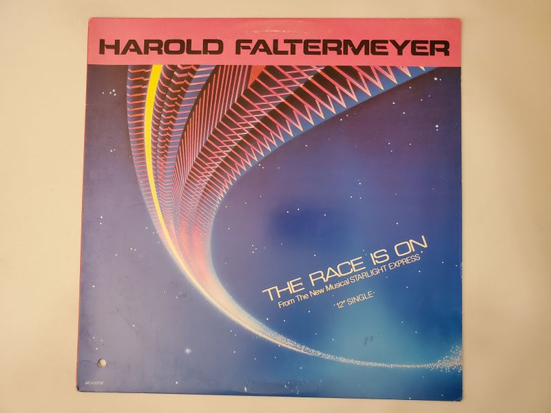 Harold Faltermeyer The Race Is On vinyl record